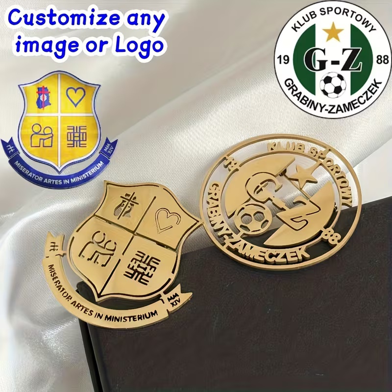 Men Accessories Kit - Broche con logotipo personalizado, creatividad simple,