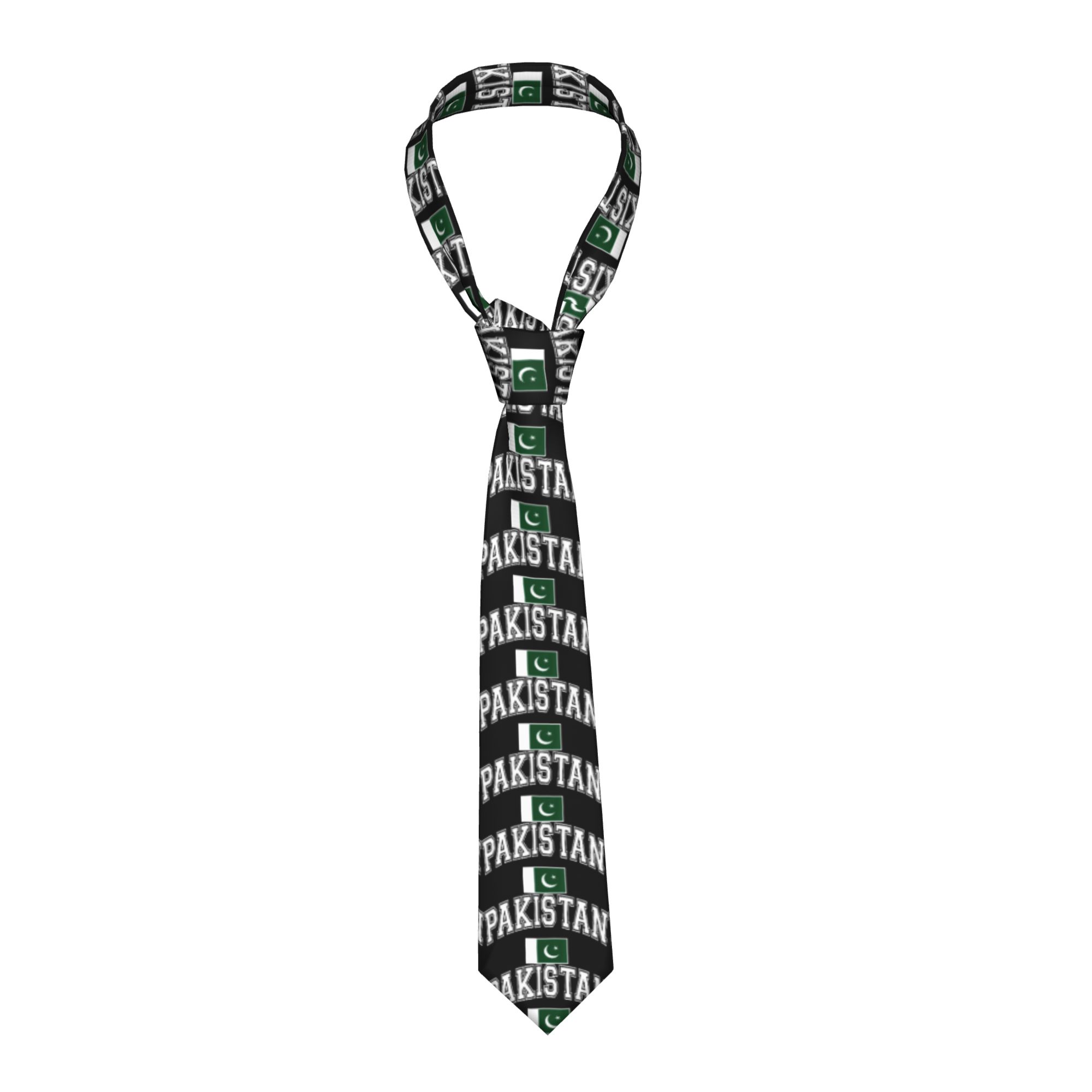 Men Accessories In Pakistan - Corbata con la Bandera de Pakistán,
