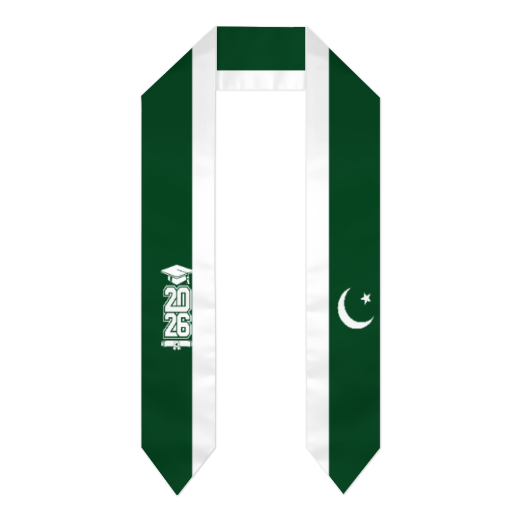 Men Accessories In Pakistan - Banda de Graduación con Bandera de