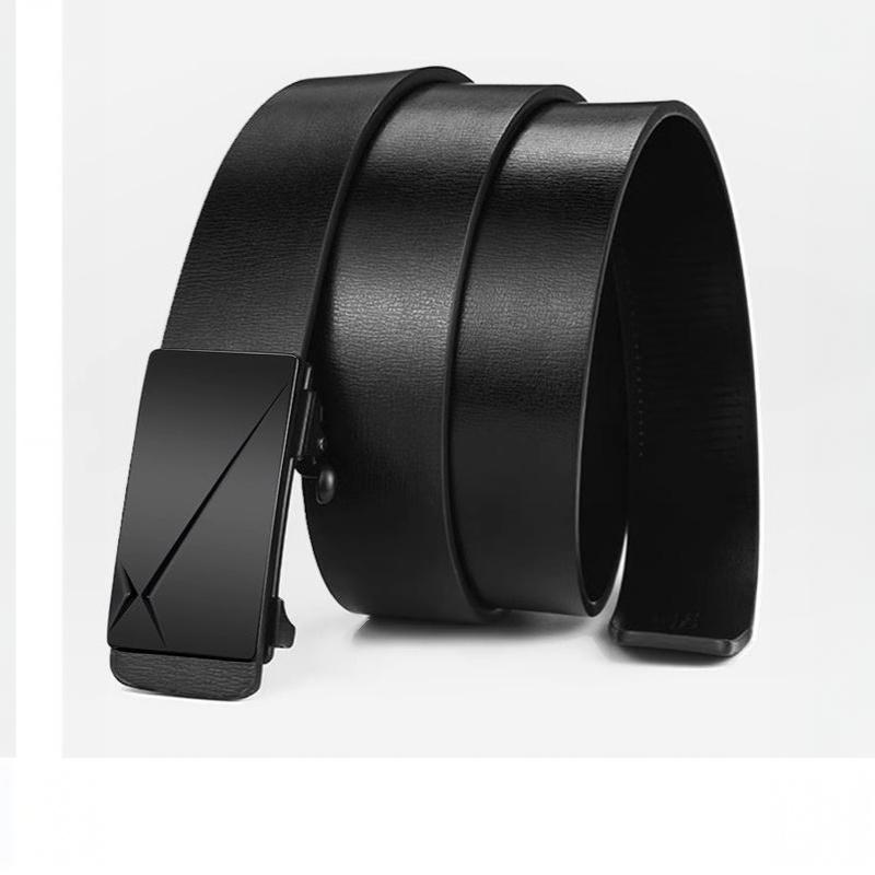 Men'S Minimalist Accessories - Cinturón con hebilla automática de PU