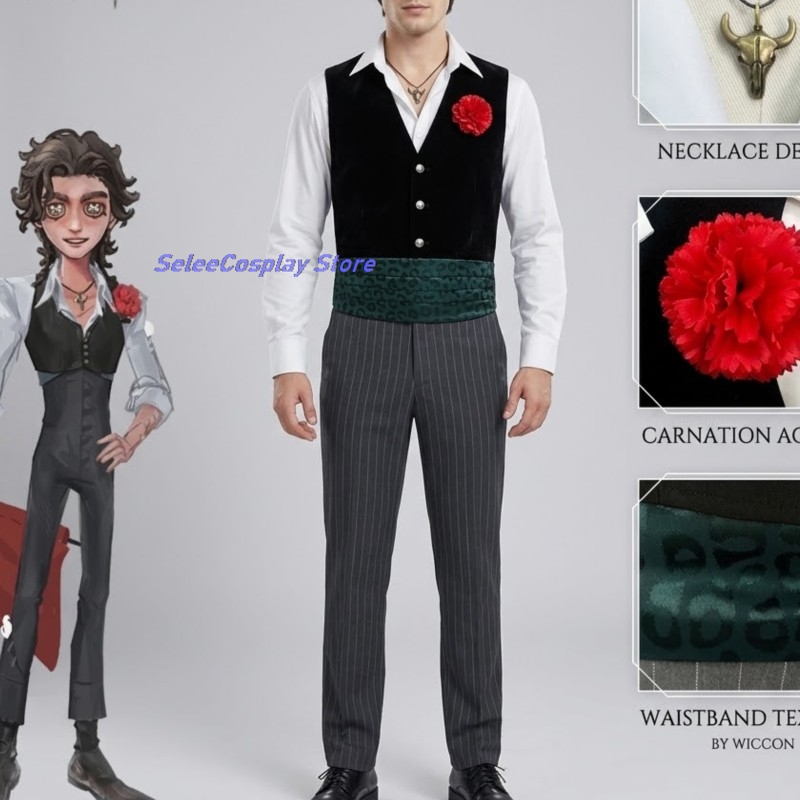 Men Accessories For Suit - Disfraz de Cosplay para Adultos del