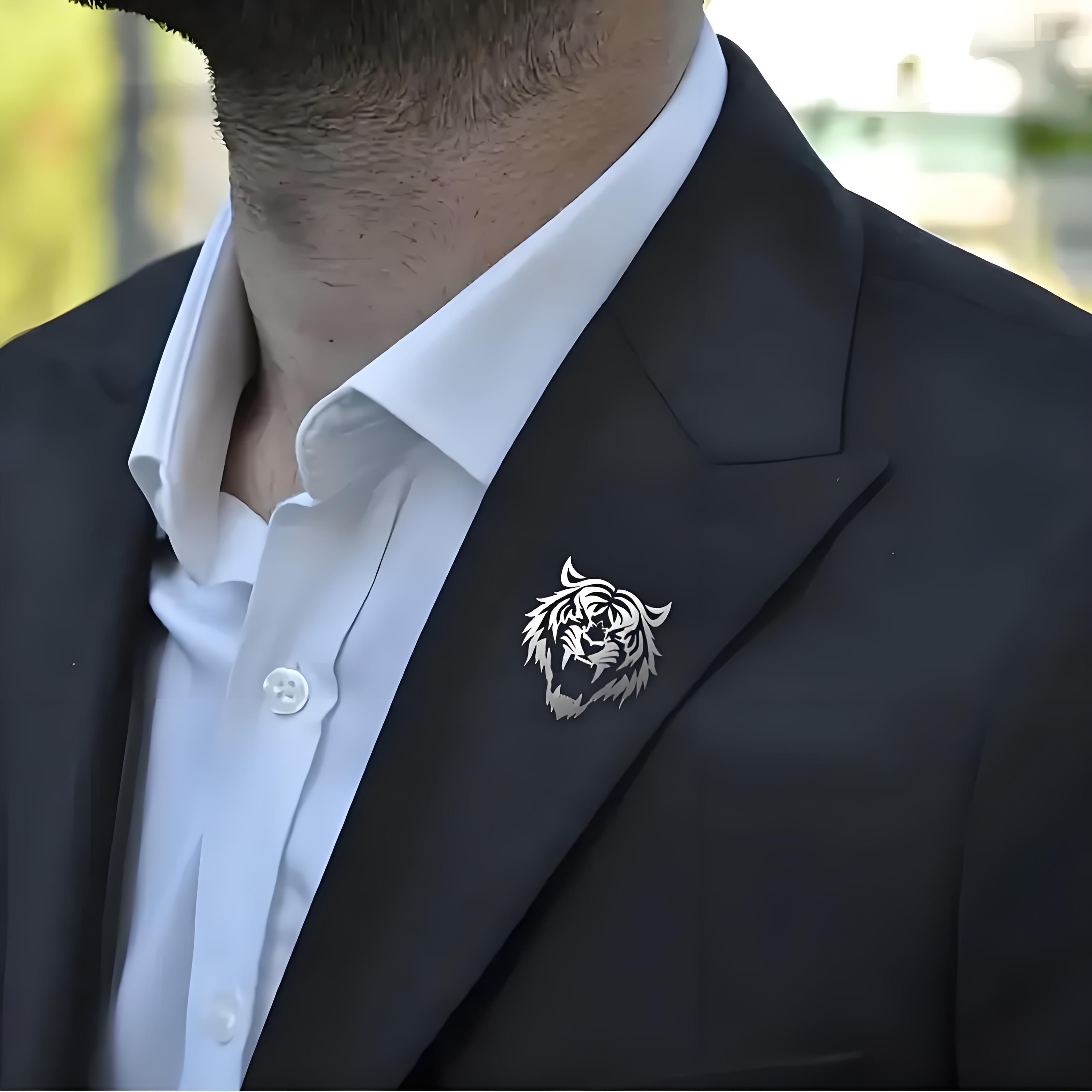Men Accessories Kit - Pin de solapa con cabeza de