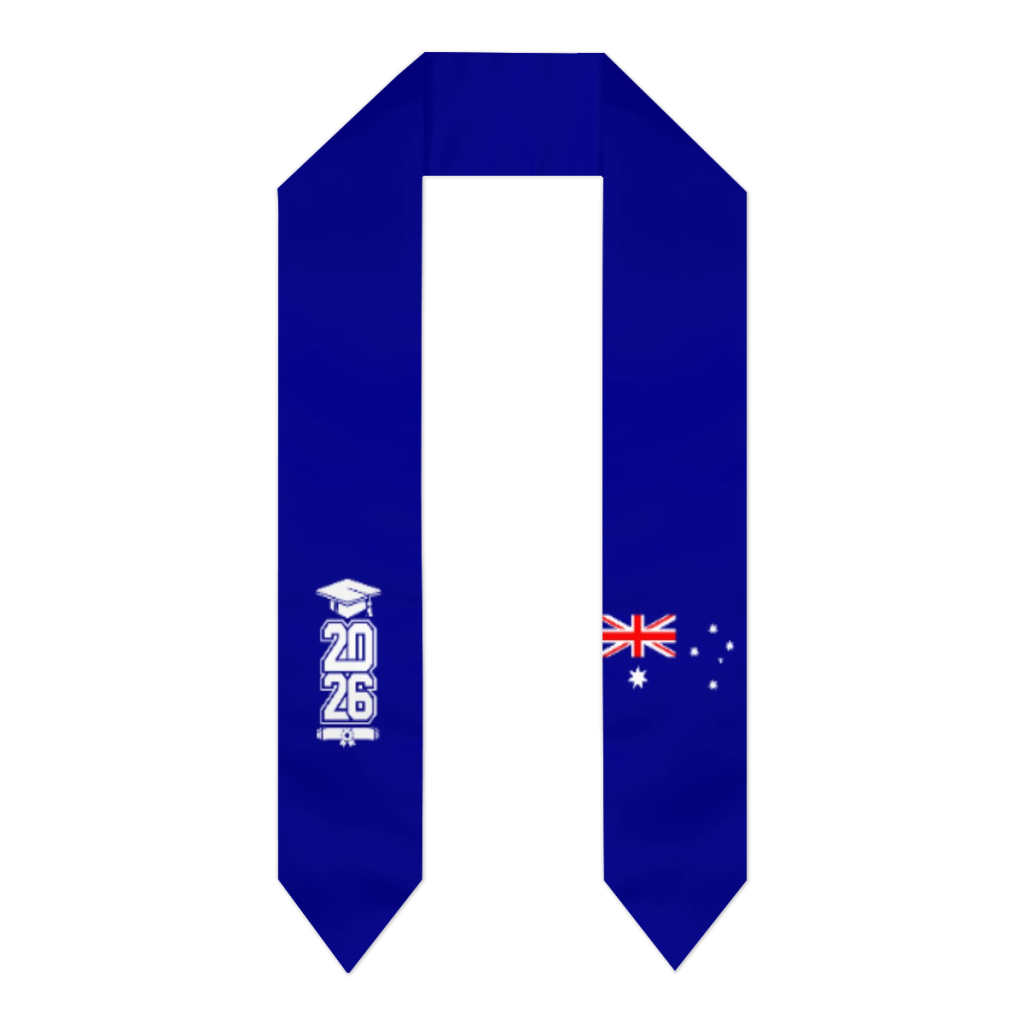 Men'S Accessories Australia - Banda de Graduación con Bandera de