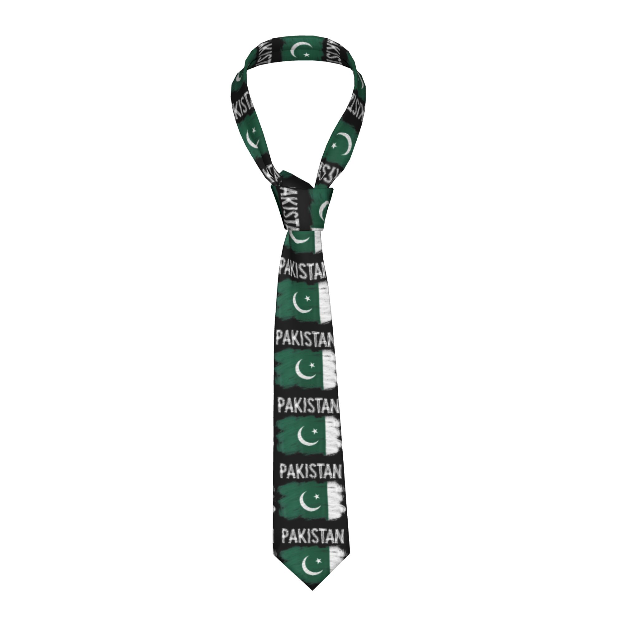Men Accessories In Pakistan - Corbata con diseño de la bandera