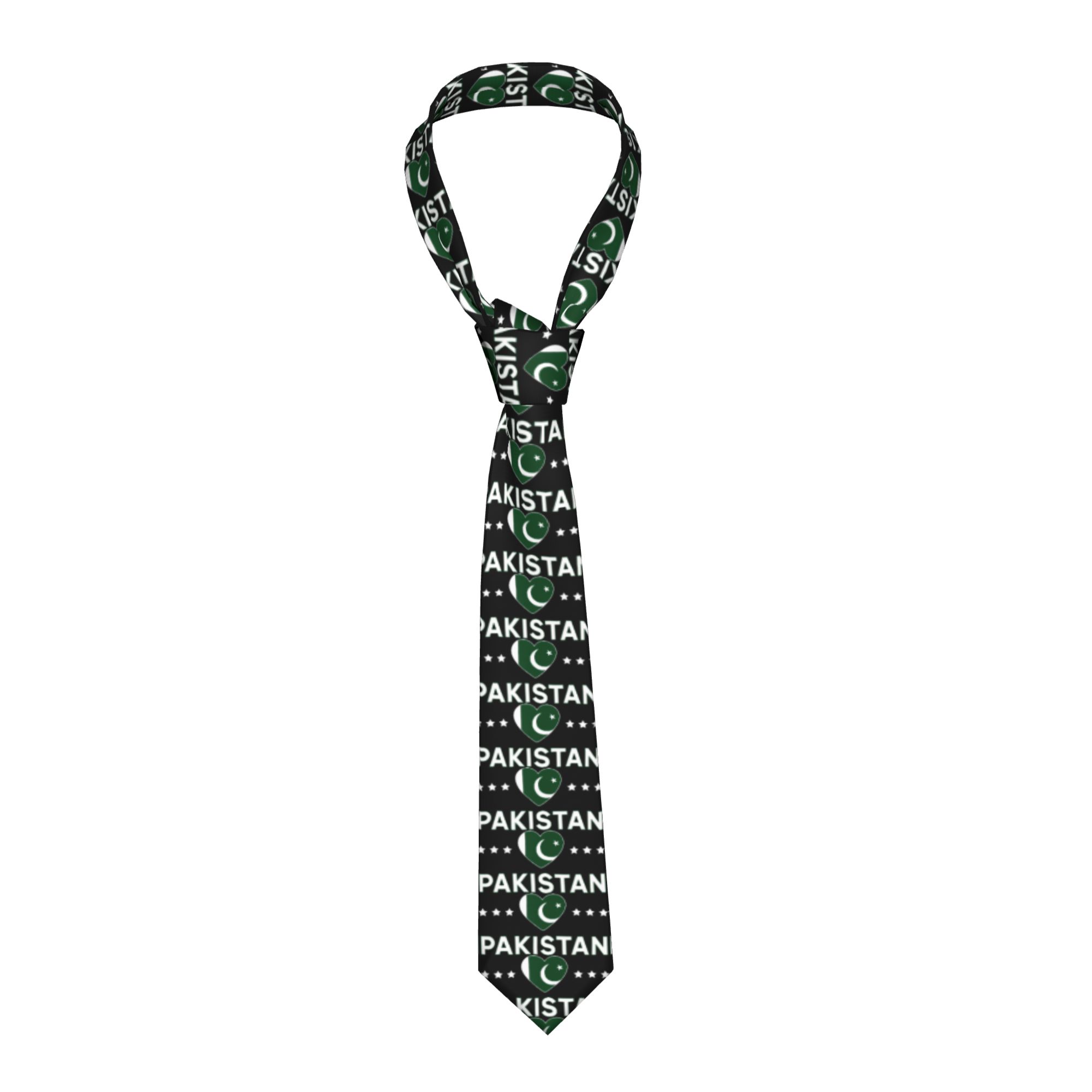 Men Accessories In Pakistan - Corbata con diseño de corazón de