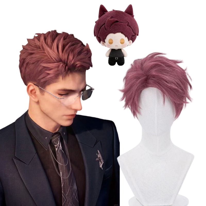 Men Accessories For Suit - Peluca Valko Game Love and Deepspace,
