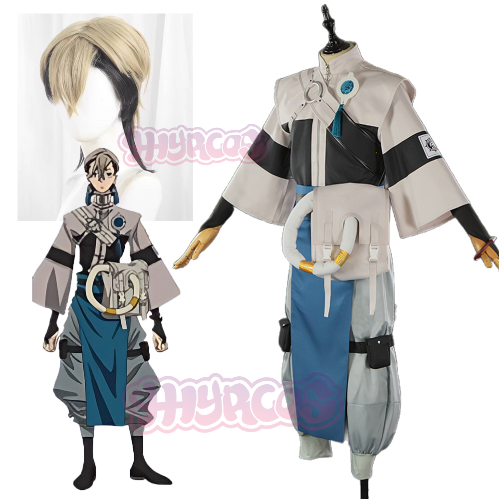 Men Accessories Earrings - Gachiakuta Zanka Cosplay disfraz peluca Zanka