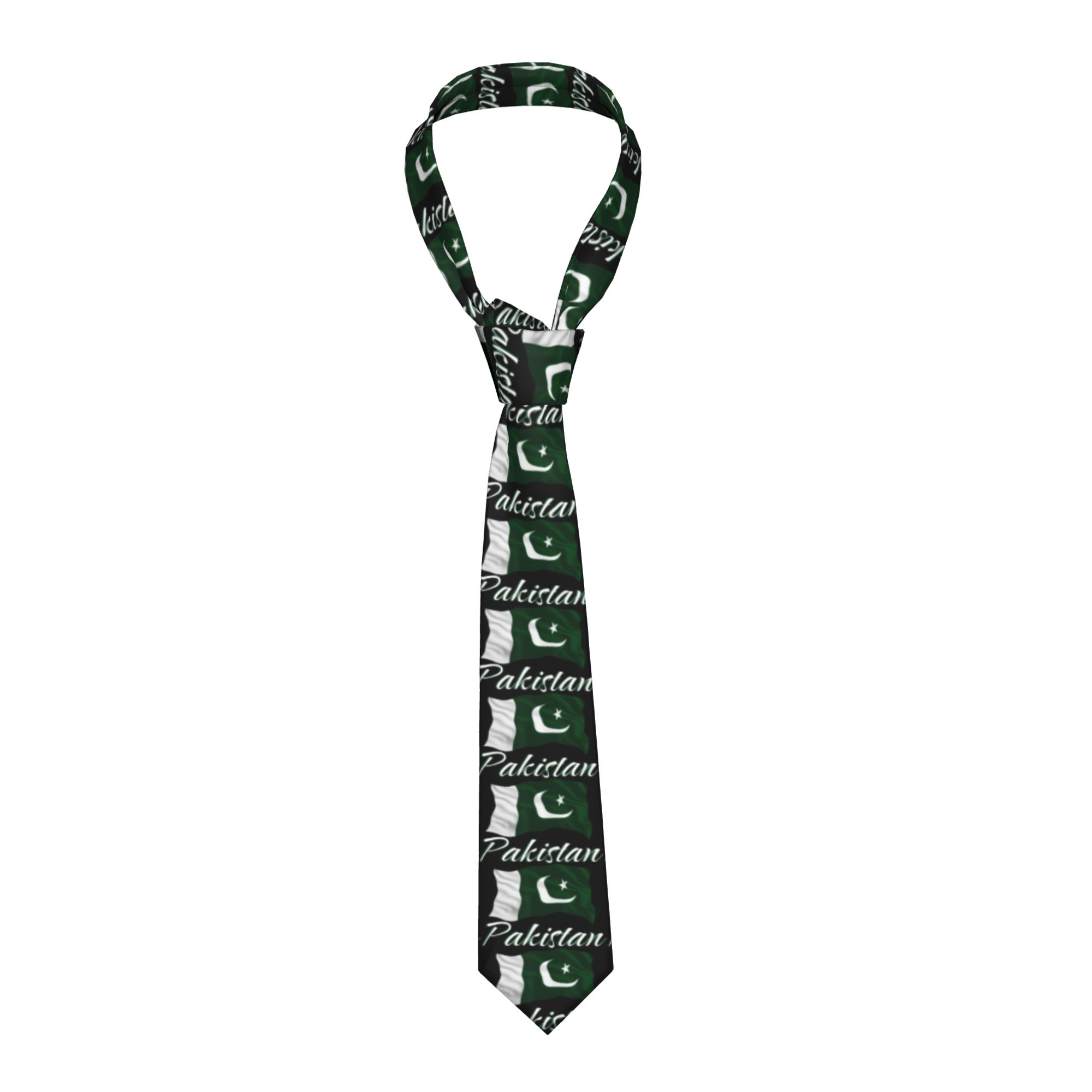 Men Accessories In Pakistan - Corbata para hombre con la bandera