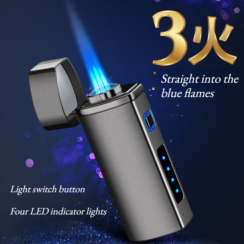 Encendedor Integrado a Gas y E - Lighter Windproof reseña y precio