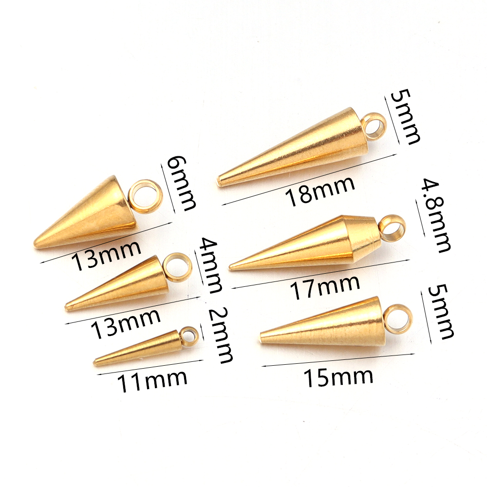 10 Uds. Colgantes de cono de a - Men Accessories Earrings reseña y precio