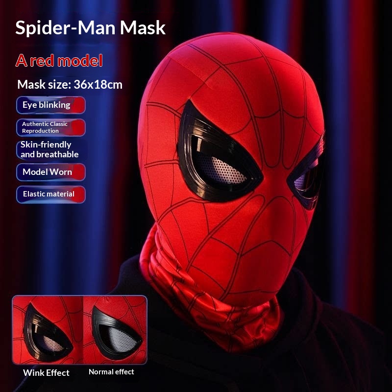 Máscara de Spider-Man con Ojos - Men Accessories H&M reseña y precio