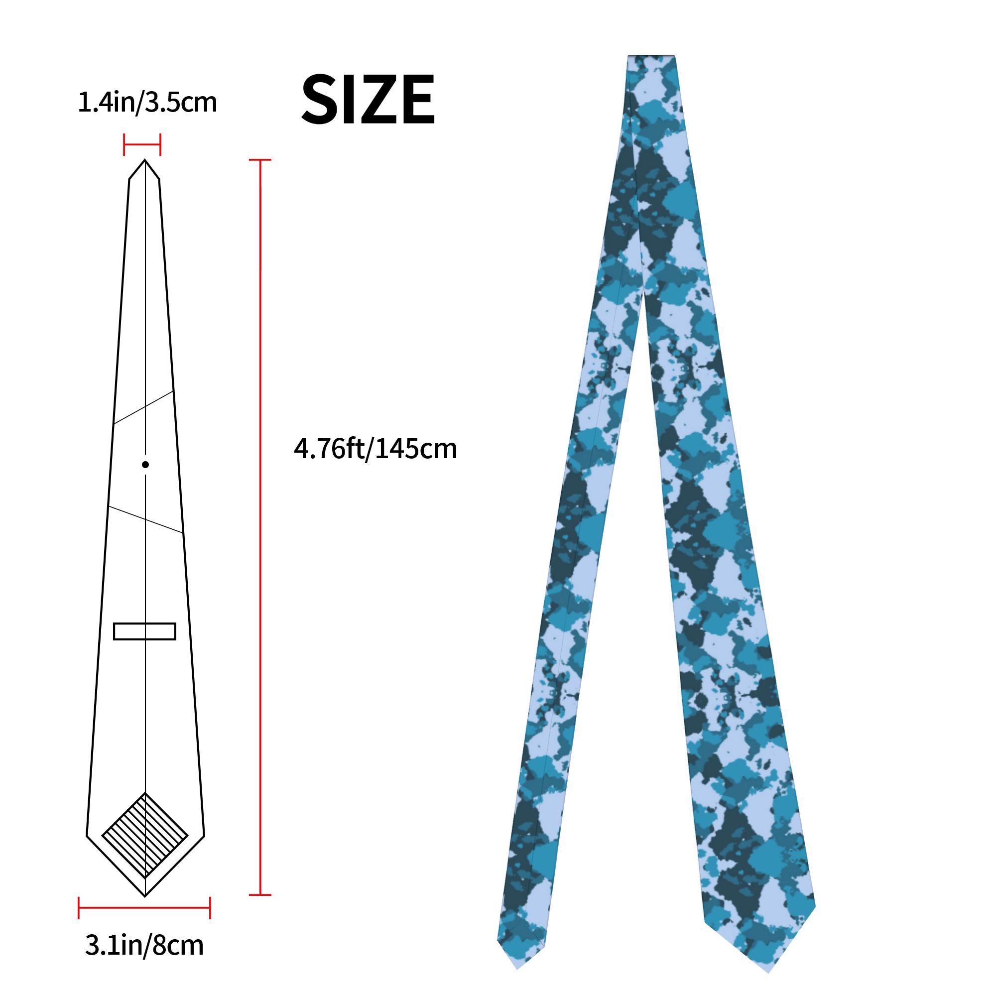 Corbatas de Camuflaje para Hom - Men Accessories Wedding reseña y precio