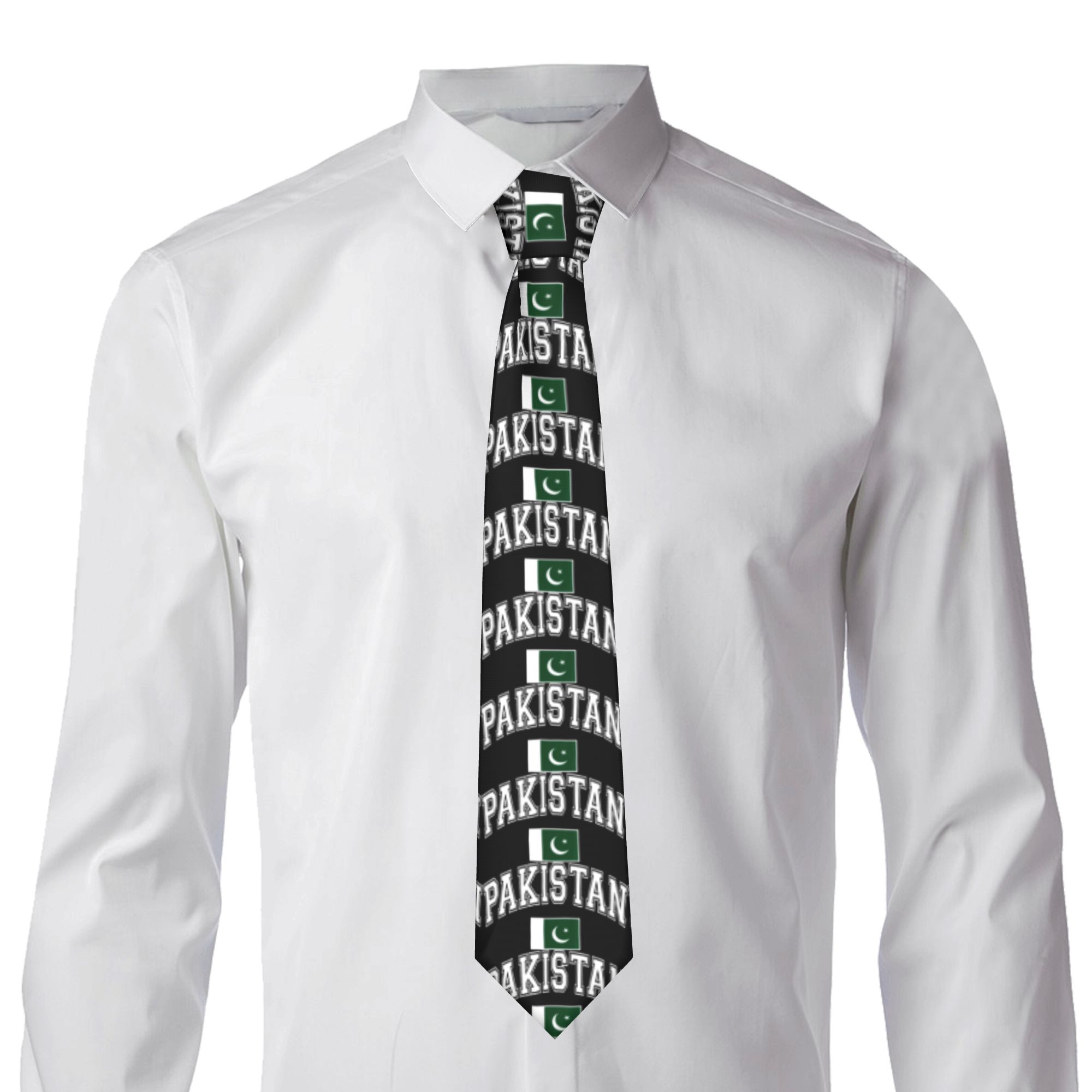 Corbata con la Bandera de Paki - Men Accessories In Pakistan reseña y precio