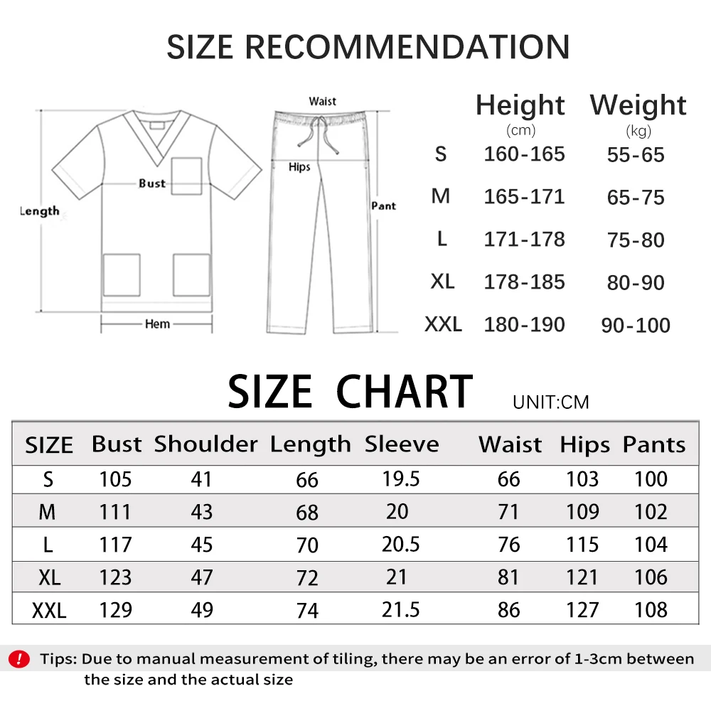 Uniformes quirúrgicos, ropa de - Men Accessories Kit reseña y precio