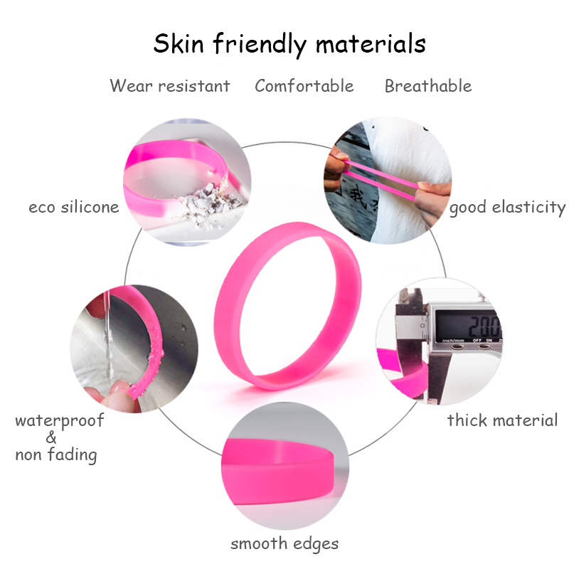 Pulsera de silicona con bander - Men Accessories In Pakistan reseña y precio