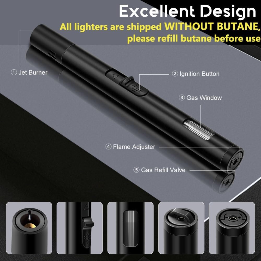 Paquete de 2 Encendedores de A - Lighter Windproof reseña y precio