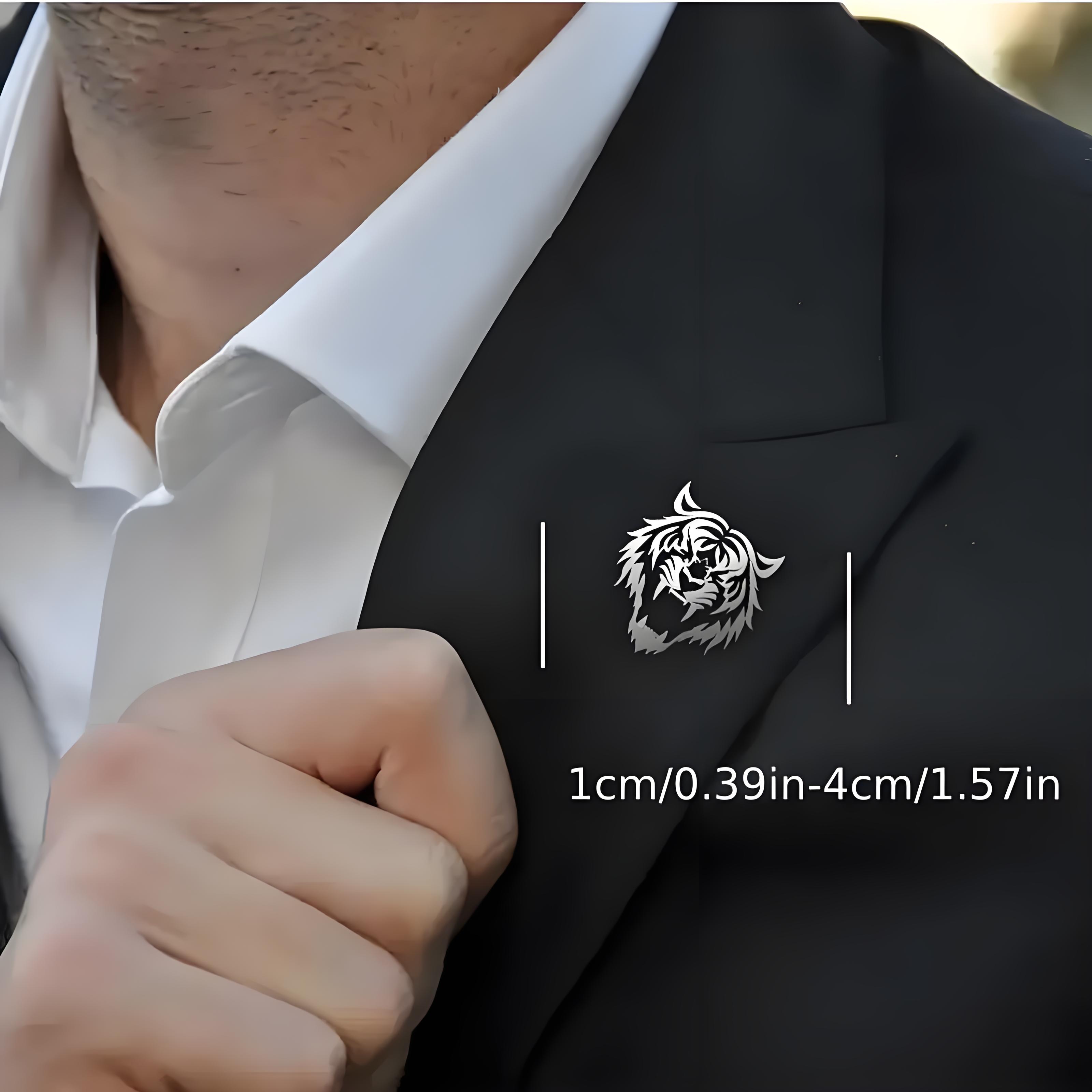 Pin de solapa con cabeza de ti - Men Accessories Kit reseña y precio