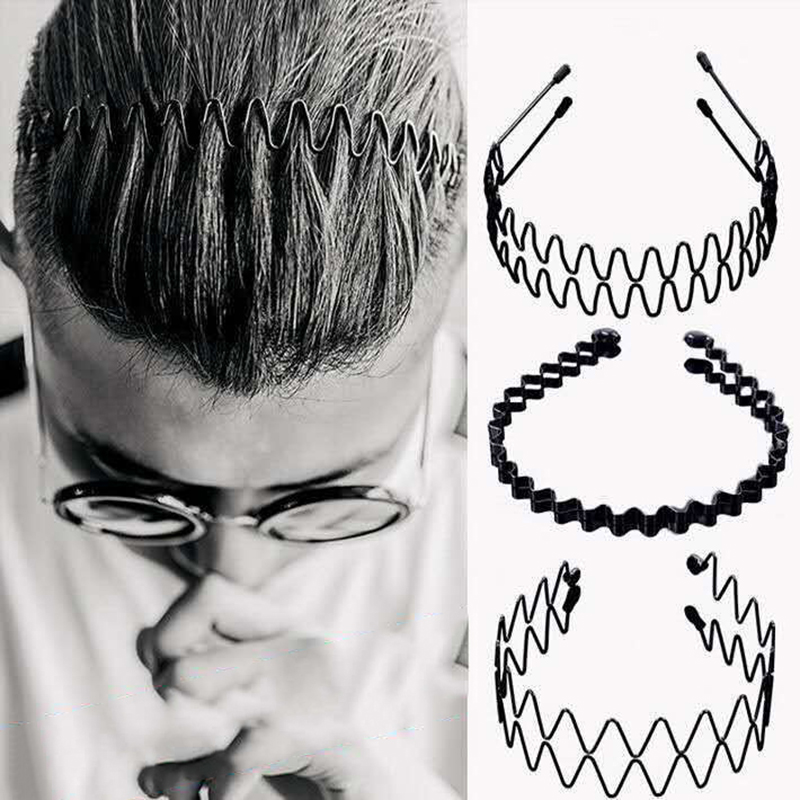 Diadema unisex de metal con di - Men Accessories Earrings reseña y precio