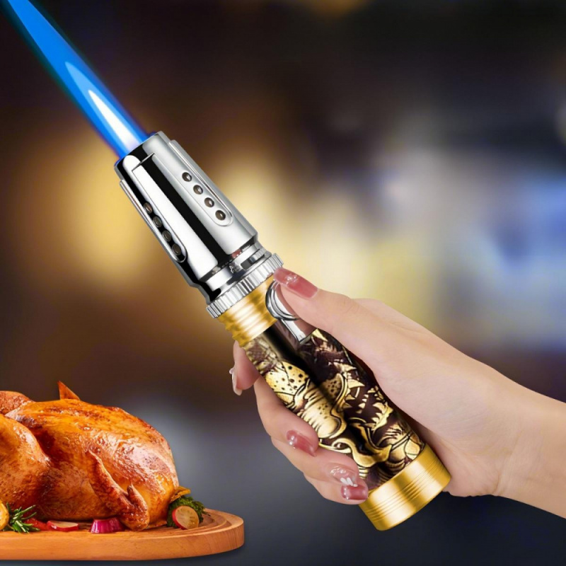 Encendedor de Antorcha Metálic - Lighter Windproof reseña y precio