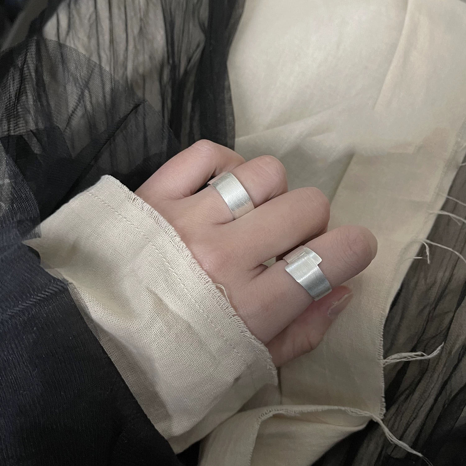 925 anillos de plata esterlina - Men'S Minimalist Accessories reseña y precio