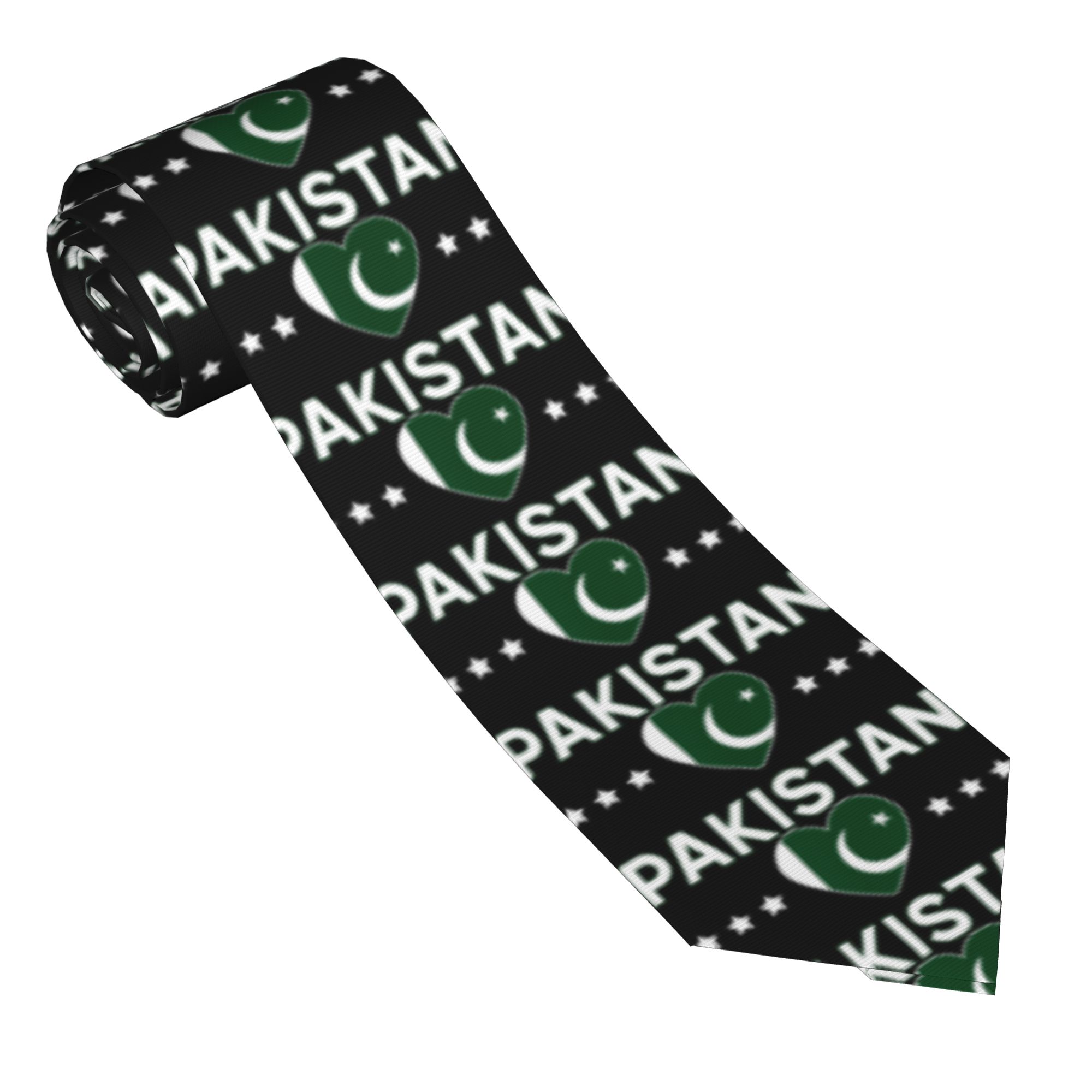Corbata con diseño de corazón  - Men Accessories In Pakistan reseña y precio
