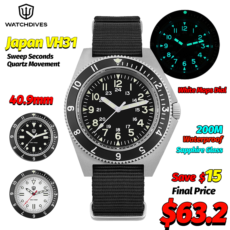 Watchdives WD1972 Reloj de cua - Young Men'S Accessories reseña y precio