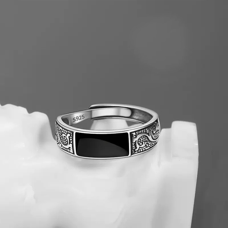 925 anillos de plata esterlina - Men'S Minimalist Accessories reseña y precio
