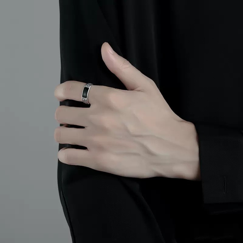 925 anillos de plata esterlina - Men'S Minimalist Accessories reseña y precio