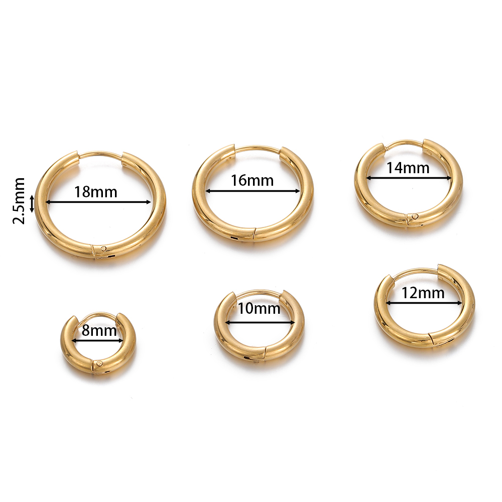 2 uds. Pendientes de aro de ac - Men Accessories Earrings reseña y precio