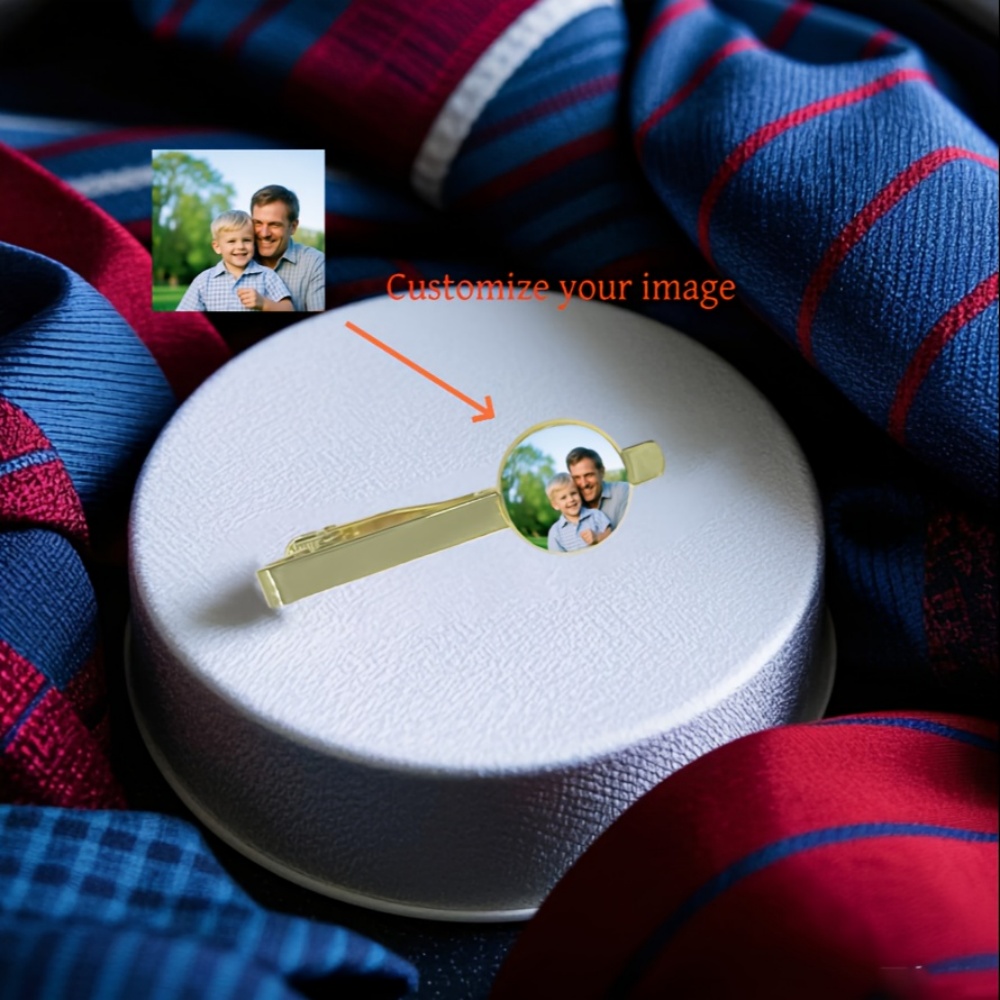 Pisacorbatas con Foto y Texto  - Men Accessories Wedding reseña y precio